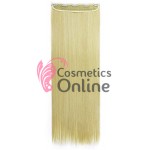 Extensie de par cu 5 Clips On delux dubla dreapta de 74 cm, Blonde Ash Light 895522